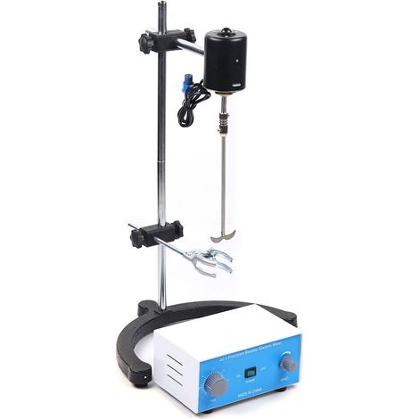 Agitador eléctrico de precisión de laboratorio de 200 W mezclador mezclador mezclador agitador eléctrico agitador 3000 rpm