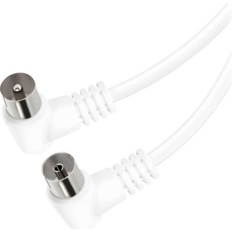 Vivanco Antenna, SAT Cavo 1.5 m Bianco (1/3)