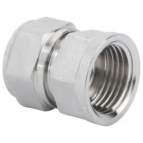 Raccord Hydroland pex.z.gw20x3/4 connexion vissée laiton nickelé (1/3)