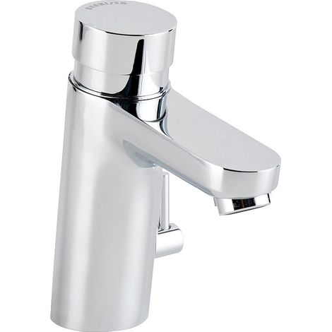 Robinet de lavabo à fermeture autom. Benkiser, METRIX, modèle 185