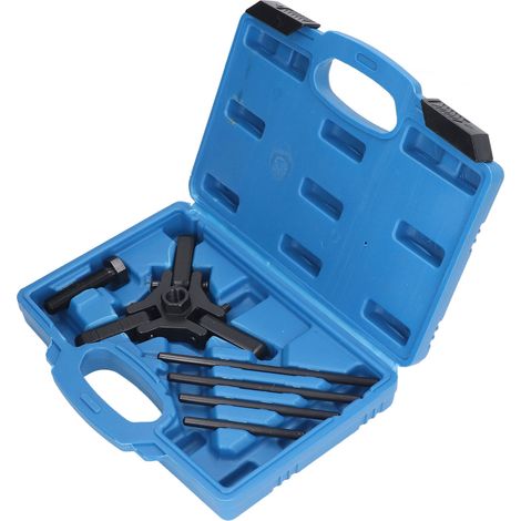 Extracteur de poulie d'équilibrage harmonique, outil de démontage de poulie de vilebrequin à 3 mâchoires, kit d'extraction de volant harmonique pour camionnettes Dodge 1.5T. (1/5)