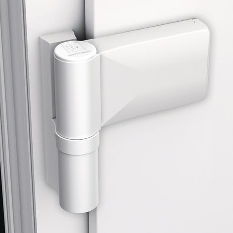 DR. HAHN Kunststofftürband KT-V 6R 16,5-21,5 mm KT-Fix compact160 kg RAL 9016 pulverbeschichtet Universal
