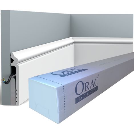 Carton complet de 32 mètres de plinthes SX186 - L200 x H13,8 x L2,2 cm - ORAC DECOR (1/5)