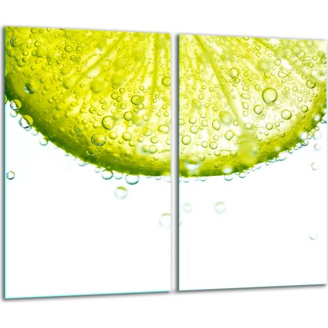 Tabla de cortar de vidrio 2x 30x52 fruta (1/5)