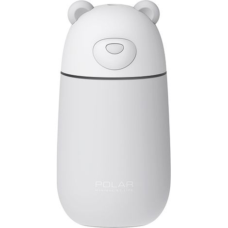 Humidificateur ours polaire 300 ml USB, diffuseur mignon maison voiture (1/5)