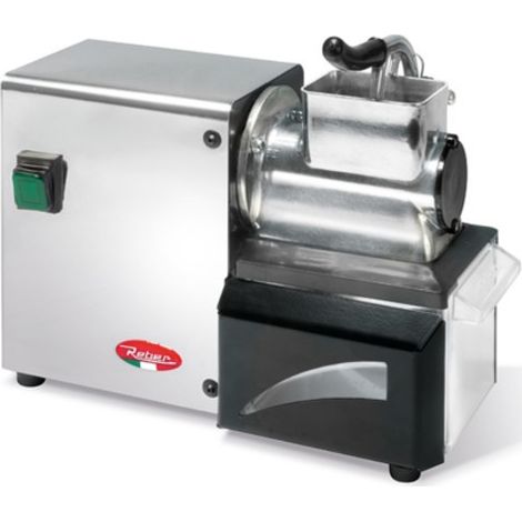 Râpe électrique 200W – Acier inoxydable – Large ouverture pour fromage, pain et chocolat – Dimensions 32,5 x 15 x 27 cm – Reber (1/2)