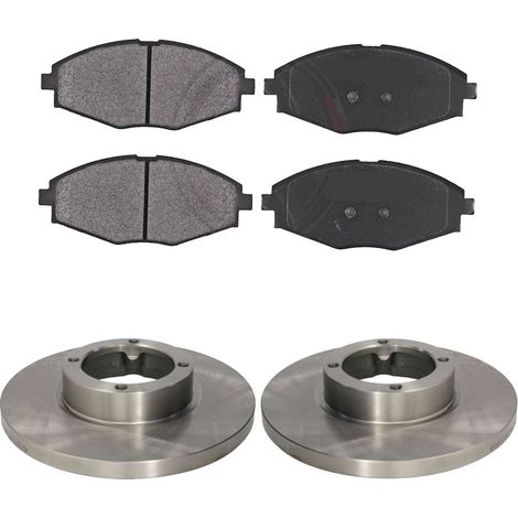 KIT FRENI ANTERIORI compatibile con CHEVROLET MATIZ - DISCHI + PASTIGLIE OEM: P 15 006 / 17067 /SOSTITUZIONE DIRETTA/BASSA POLVERE/SILENZIOSO (1/5)