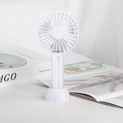 Mini-USB-Tischventilator, 3 Geschwindigkeitsstufen, batteriebetrieben (1/5)