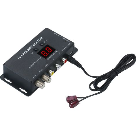 Modulateur TVLINK, convertisseur AV vers RF et prolongateur IR, modulateur RF (1/2)