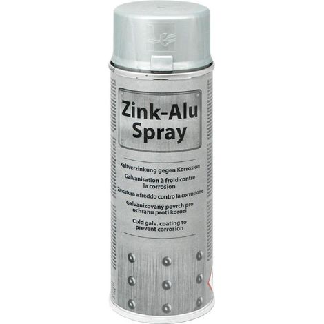 PEINTURE ZINC-ALU AEROSOL 400ML MOTIP