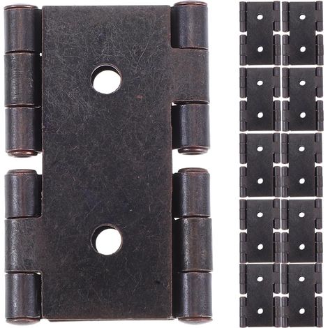 10 pièces Charnières pour Portes Bois Paumelles (1/5)