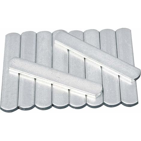 Gilet lesté plaques en Acier Poids d'entranement de Force antirouille réglable Longue Plaque en Acier avec tête Ronde pour Le Chargement des protège-Jambes Gilet lesté