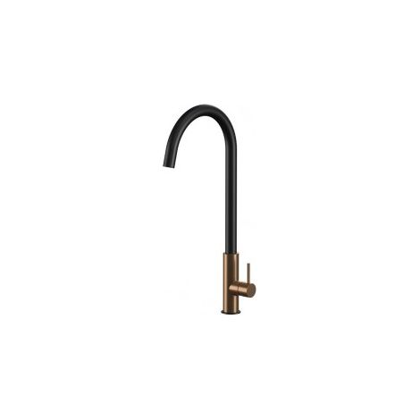Miscelatore ACQUAMIX 9242 con canna girevole BLACK- COPPER BRONZE (1/3)