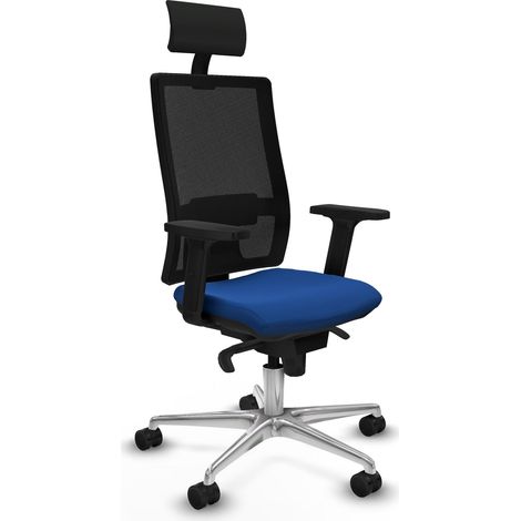 Chaise de bureau piqueras y crespo Horna noir mousse haute densité (1/2)