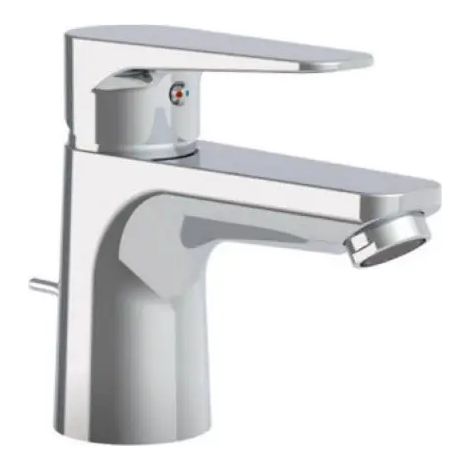 Rubinetto miscelatore monocomando cromato per lavabo serie orange scarico 11/4" PAFFONI