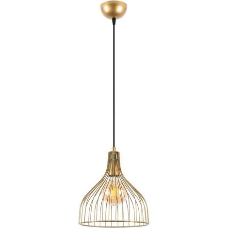 Pendelleuchte - D BY M.RED - Gold - Vergoldetes Metall - Chic - Raffinierte Dekoration (1/5)