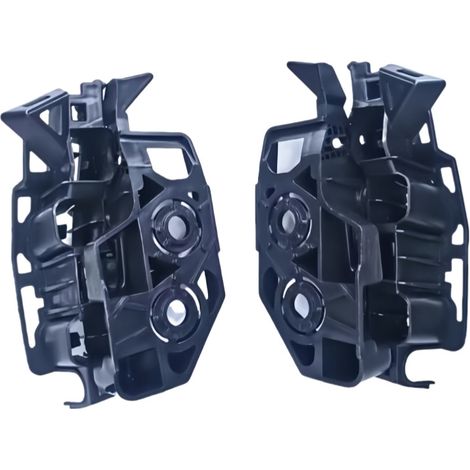 Supports de pare-chocs avant 7120PW et 7119LR adaptés aux Peugeot 308, 308CC, 308SW et 408, supports en plastique ou en métal pour la fixation du pare-chocs. (1/4)