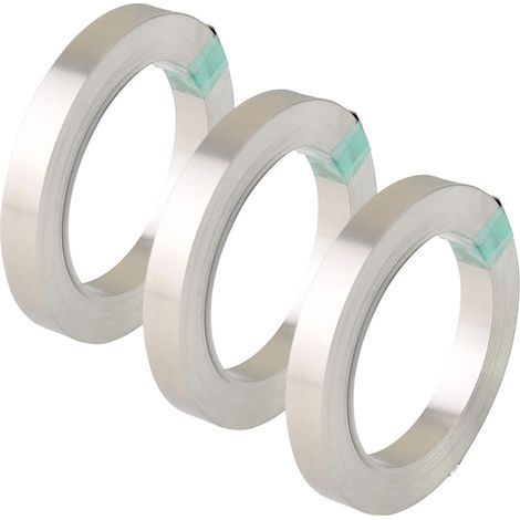 3 Rouleaux Bande De Nickel: Pur Nickel Bande, 0.18mm10M Soudure par Point Bande Nickel Pur Résistance à la Corrosion Soudeuse par Point Ruban en Nickel pour Les Batteries 18650 Batterie de Soudage (1/5)