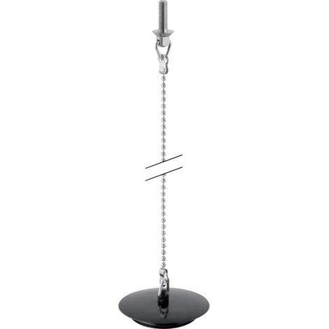 Geberit tappo per piletta con catenella per scarico lavello 1 1/2″, 294938001