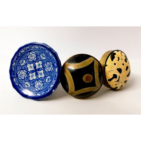 POMELLO IN STILE ANTICO 4X6 CM MODELLI ASSORTITI (1/2)