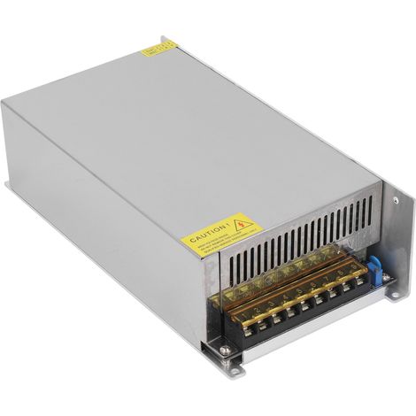 Alimentation LED 36V 1200W tension constante, driver 33A avec entrée 200-240VAC et sortie 36VDC