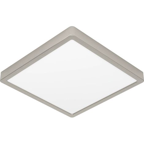 Eglo LED Deckenleuchte Fueva 6 nickel matt 29 x 29 cm warmweiß-kaltweiß