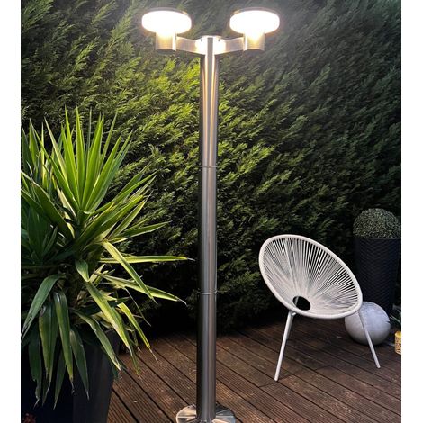 Lampadaire solaire Led ALTO 3000 - Hauteur 2m - Télécommandable - 300 à 3000 lumens