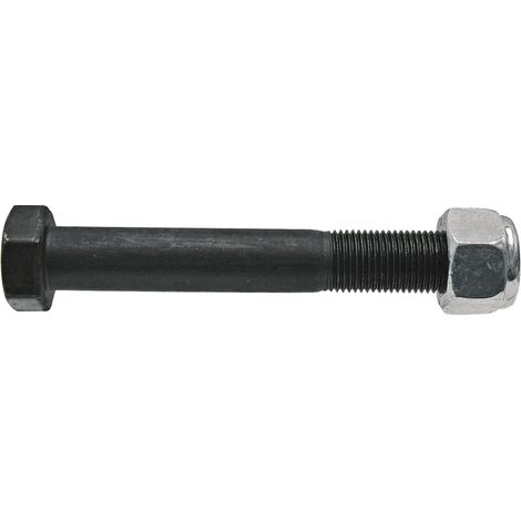 Schraube mit Mutter, Gewinde M16x1,5, Länge 110 mm, Festigkeitsklasse 10.9, für Mulcher 63-BUL-56