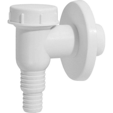 Siphon Evier - Siphon Lavabo - Pour Machine À Laver Et Lave-Vaisselle - Blanc - 1 Pièce (1/2)