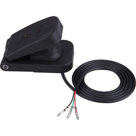 Pédale au pied accélérateur commande des gaz contrôle vitesse frein quad plastique noir (1/5)