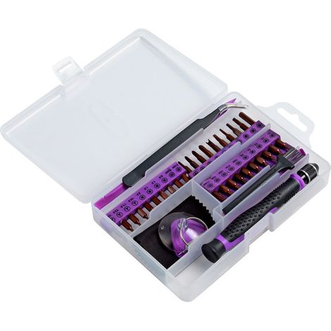48-in-1 Schraubendreher-Set aus S2-Stahl, Multifunktionale Bits für Elektronik-Reparaturen, Langlebiges Präzisionswerkzeug-Alovez-WCY (1/2)