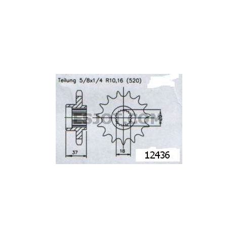 Pignon Aeon - 520 - 17 Dents - Made in Germany