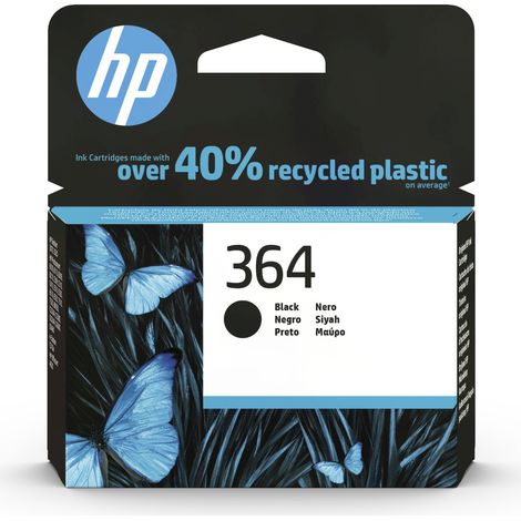 Cartouche d encre HP 364 Noir (1/5)