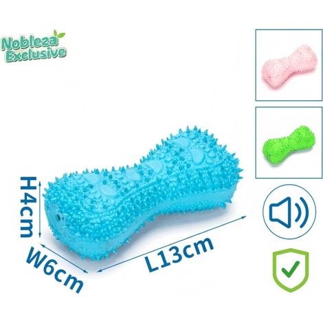 Série exclusive Nobleza : Anneau sonore en latex Nobleza pour chiens