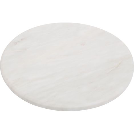 Premier Housewares Round White Marble Chopping Board (1/4)
