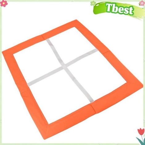 Tbest Entraîneur d'agilité Échelle d'agilité Pliable et Portable pour Entraînement de Vitesse et d'agilité, en Tissu linge lit (1/4)