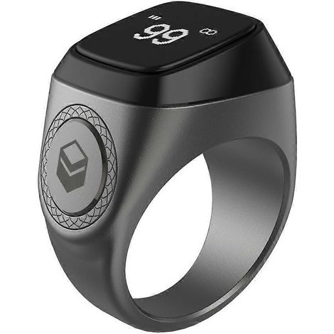 Intelligenter 18/20/22-Minuten-Timer mit digitaler Erinnerungsfunktion, 0,49-Zoll-OLED-Display (72 x 40 Pixel), 22 mm, schwarz (1/4)