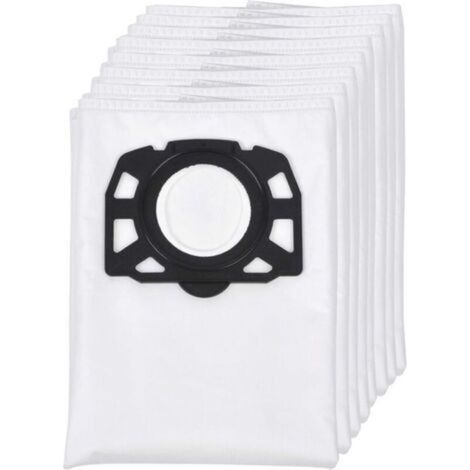 Pack of 8 replacement non-woven filter bags for Kärcher WD4 WD5/Premium/MV4/MK5/MV6 wet and dry vacuum cleaners (1/4)
