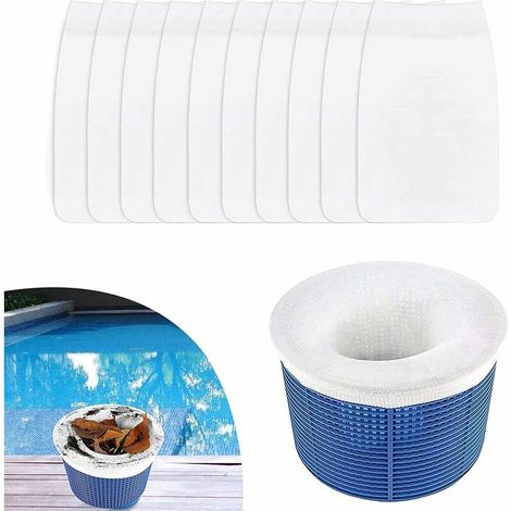 VURAHOME - Chaussettes De Skimmer De Piscine(20Pcs), Pre-Filtre Skimmer,Prefiltre Pour Piscine,Filtre Chaussette Skimmer Piscine Pour Panier Piscine, Pool Skimmer Socks Pour Piscines (1/5)