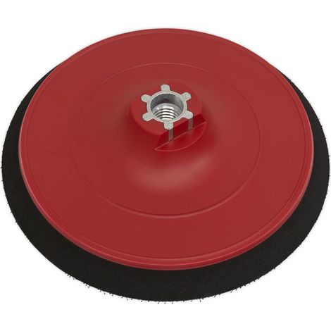 Sealey PTC/150VA/M14 148mm DA Backing Pad for Hook-and-Loop Discs M14 x 2mm