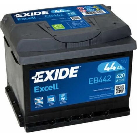 Batería de coche Tudor 44Ah EB442 Exide