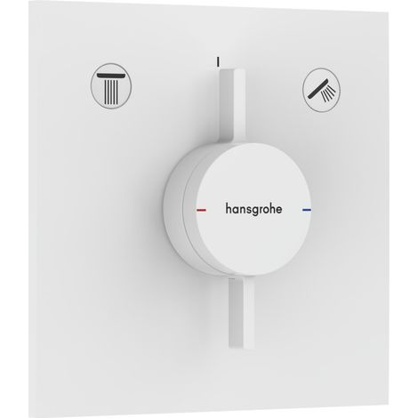 Hansgrohe DuoTurn E - Unterputzarmatur, für 2 Verbraucher, weiß matt 75417700
