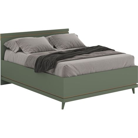 Cama Fertalu 107, 160 x 200 cm, Doble, 160x200, Aglomerado laminado, 165x201x100cm