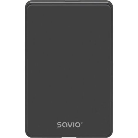 Case per HDD/SSD SAVIO AK-65, USB 3.0, 2.5", nero (1/5)