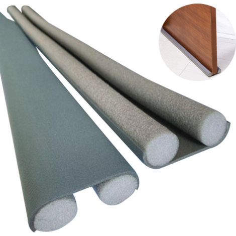 Barrage Sous Porte - Joint D'Étanchéité Double Pour Porte Intérieure - Longueur Réglable Jusqu'à 95 cm - Adapté Aux Écarts Inférieurs À 5 cm - 1 Pièce (1/5)