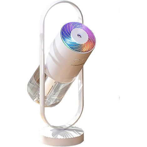 Luftbefeuchter mit Kaltvernebelung – Tragbarer Mini-Luftbefeuchter mit LED-Beleuchtung, ultraleiser USB-Luftbefeuchter, geeignet für Babyzimmer, Schlafzimmer, Büro und Reisen (1/5)