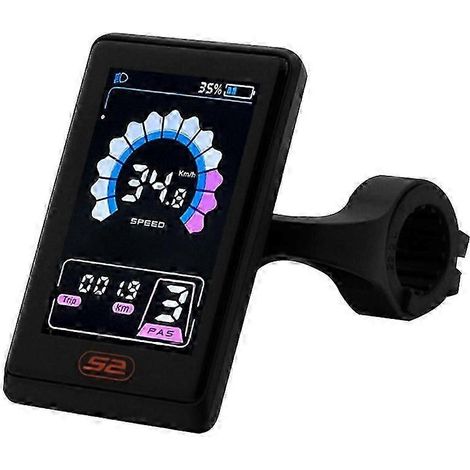 Compteur de vitesse LCD vertical 24-60V 5 broches pour moteurs BBS01, 02 et BBSHD. (1/5)