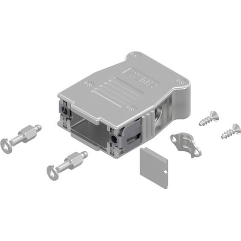Conec SnapLock 16-003200E D-SUB Gehäuse Polzahl: 9 Kunststoff, metallisiert 90 °, 180 ° 1 St. (1/2)