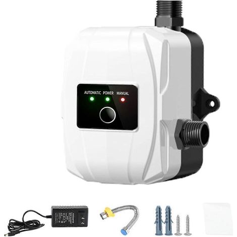 Pompe de surpression 24V, pompe à eau automatique, pompe de surpression domestique, pompe à eau silencieuse, facile à installer, compatible avec les salles de bains et les cuisines, multicolore. (1/5)