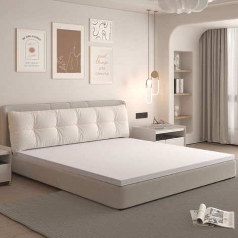 Materasso in schiuma H3 medio, rivestimento lavabile certificato OEKO-TEX, traspirante, 5 cm, 140x200 cm (1/5)